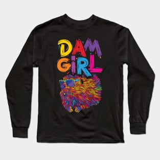 Dam Girl Long Sleeve T-Shirt